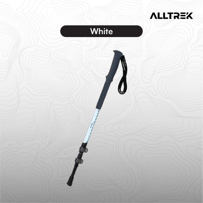 ไม้เท้าเดินป่า ALLTREK GEOTRAIL อะลูมิเนียมอัลลอยด์ 7075 Telescopic