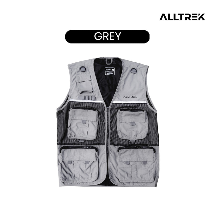 ALLTREK Vest Utility Tactical เสื้อกั๊กผู้ชายกลางแจ้ง