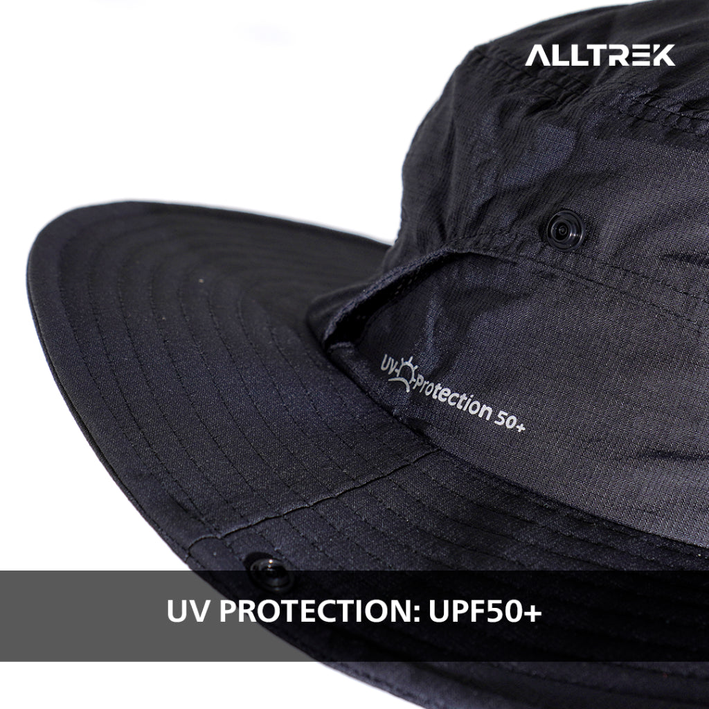 ALLTREK หมวกจังเกิลน้ำหนักเบาป้องกันรังสียูวี 50+
