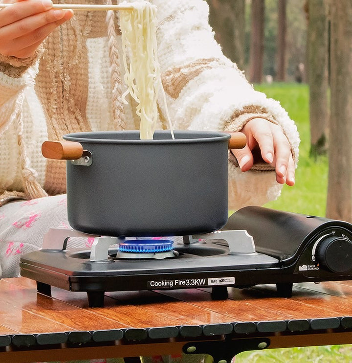 ALLTREK หม้อปรุงอาหารกลางแจ้ง 2.8 ลิตร กระติกน้ำร้อนแบบพกพาสำหรับการตั้งแคมป์