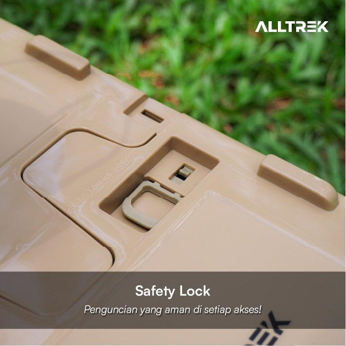 ALLTREK Storage Box 50L Folding Box Camping Outdoor Box Penyimpanan Lipat Serbaguna