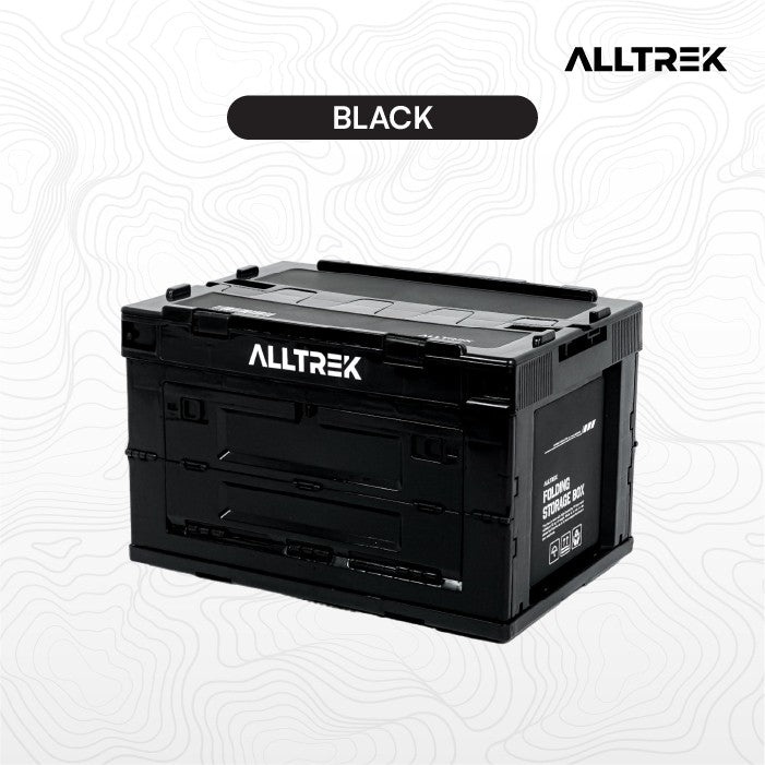 ALLTREK Storage Box 50L Folding Box Camping Outdoor Box Penyimpanan Lipat Serbaguna