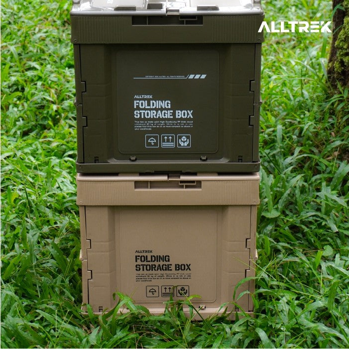 ALLTREK Storage Box 50L Folding Box Camping Outdoor Box Penyimpanan Lipat Serbaguna
