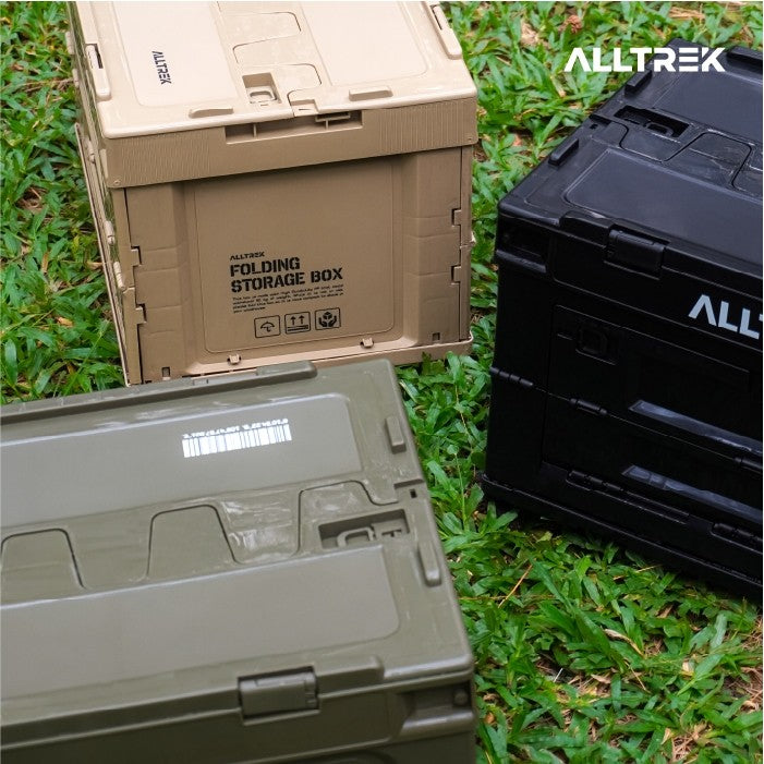 ALLTREK Storage Box 50L Folding Box Camping Outdoor Box Penyimpanan Lipat Serbaguna