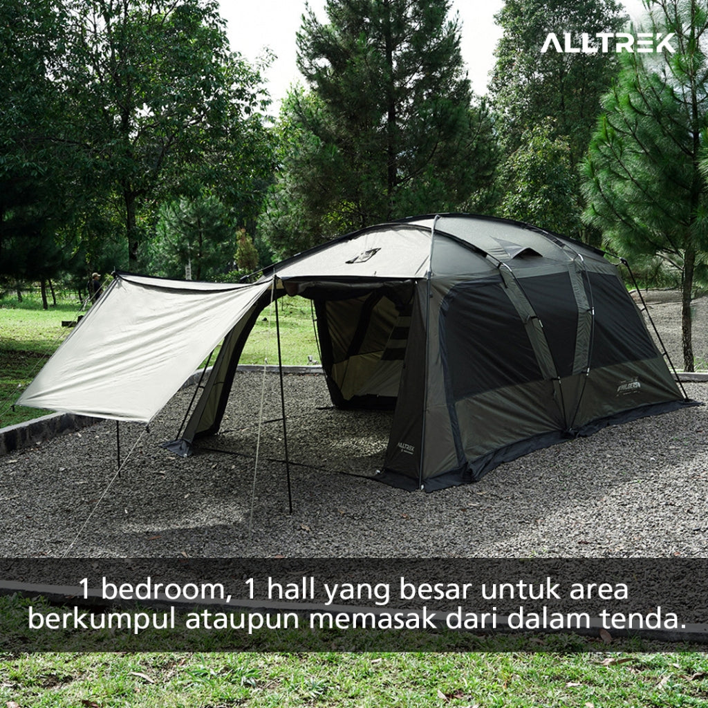 ALLTREK Tenda Camping HILGERS Tactical Tenda Camping Keluarga Double Layer