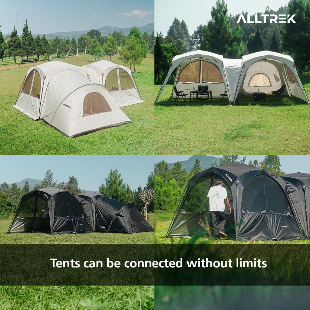 ALLTREK Tenda Canopy  ARCANIA Pop Up  Octagonal  Shelter Tent Waterproof