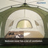 ALLTREK Tenda Canopy  ARCANIA Pop Up  Octagonal  Shelter Tent Waterproof