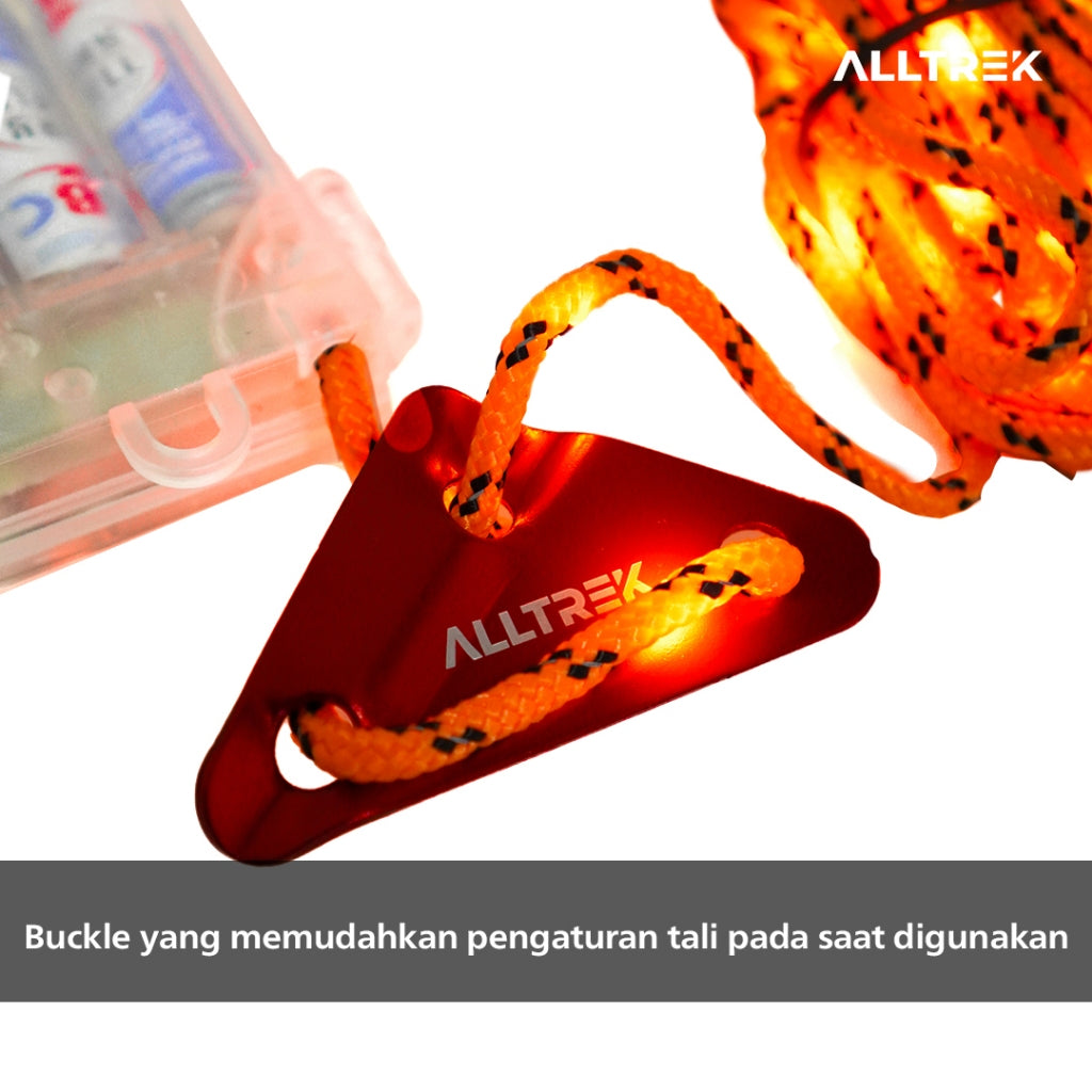 ALLTREK Wind rope Light Tali Lampu Neon Glamping 5M