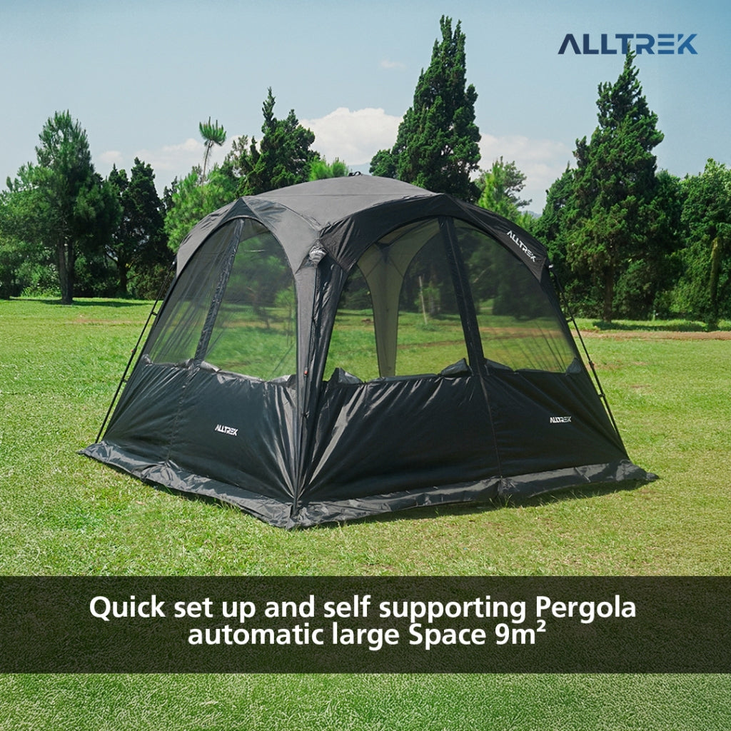 ALLTREK Tenda Canopy  ARCANIA Pop Up  Octagonal  Shelter Tent Waterproof