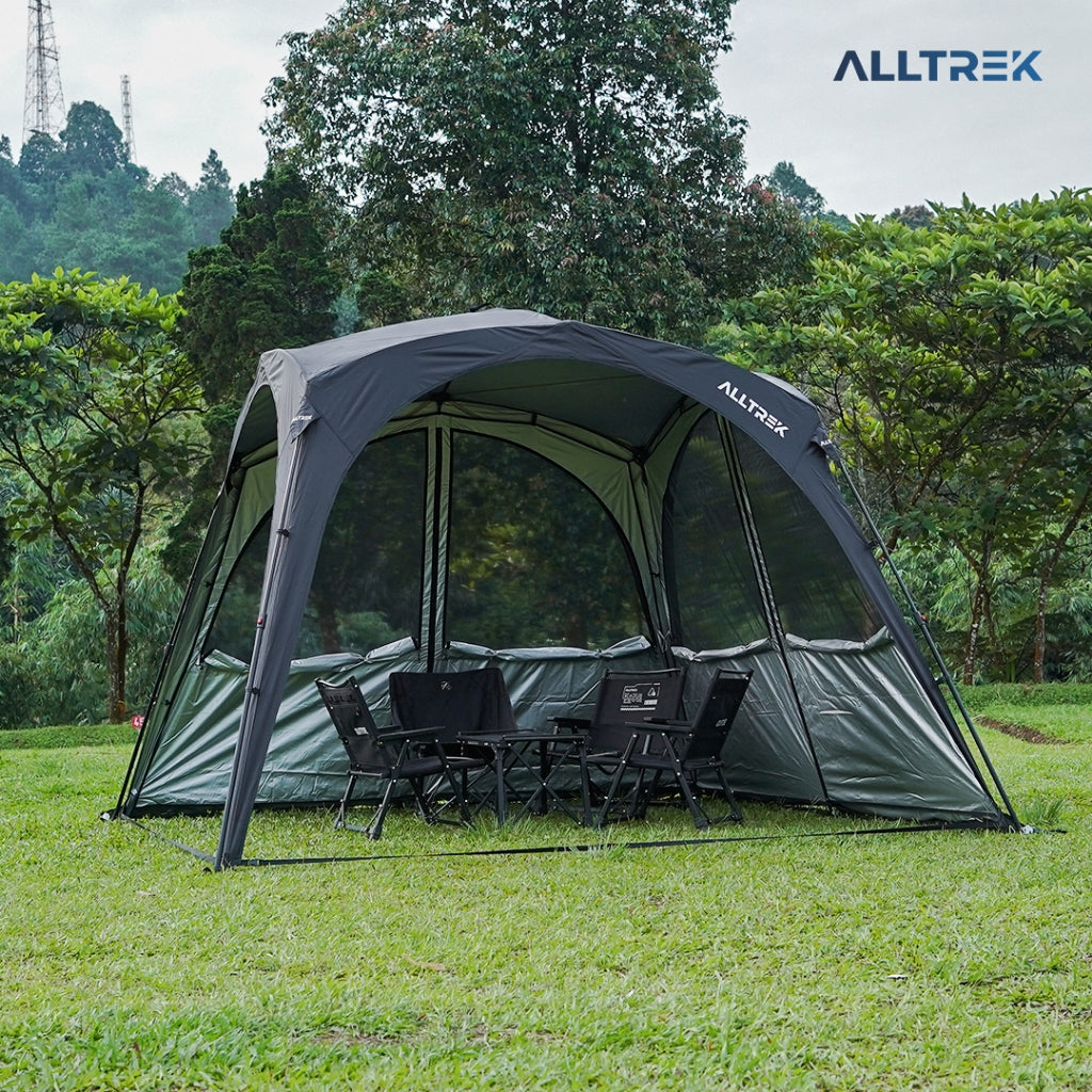 ALLTREK Tenda Canopy  ARCANIA Pop Up  Octagonal  Shelter Tent Waterproof
