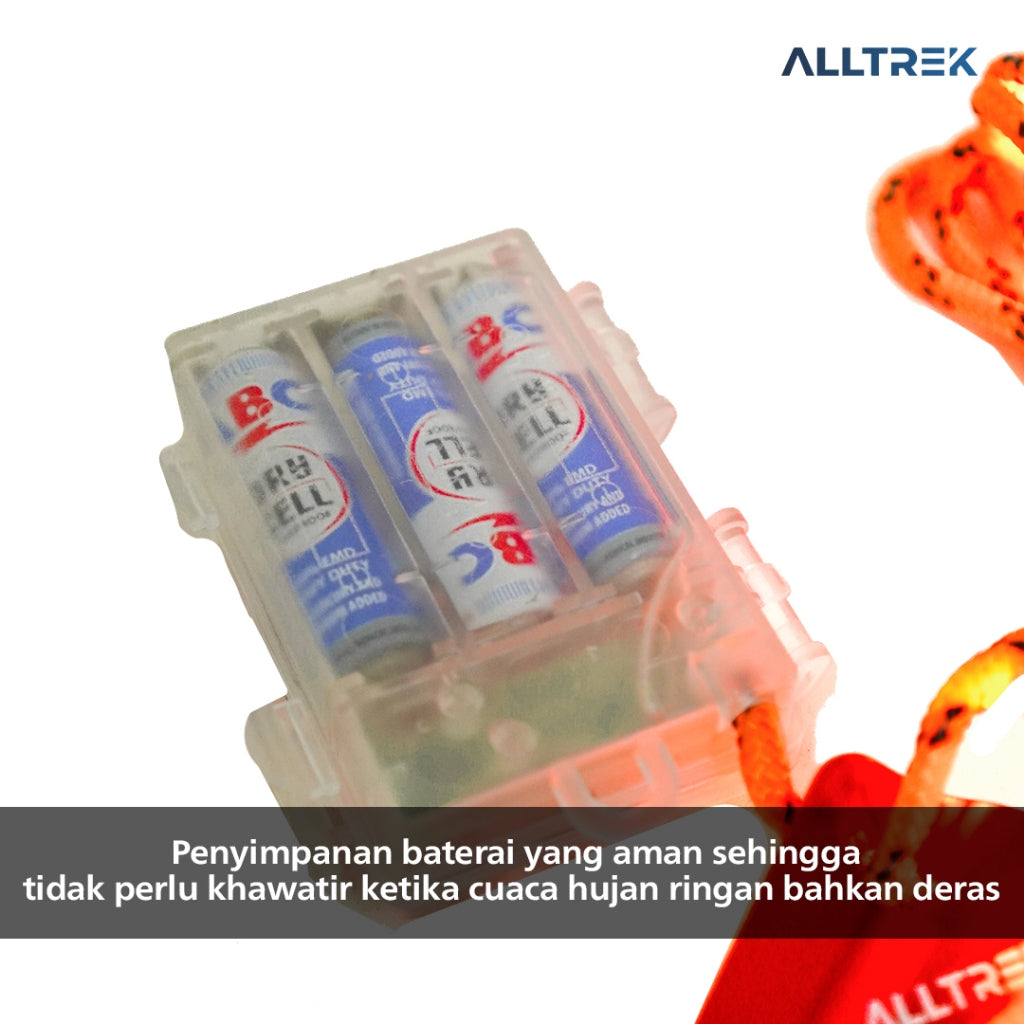 ALLTREK Wind rope Light Tali Lampu Neon Glamping 5M