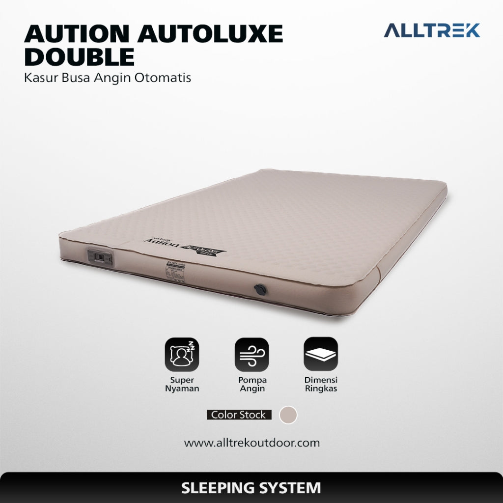 ALLTREK Matras Kasur Angin Otomatis AUTION AUTOLUXE Foam Camping