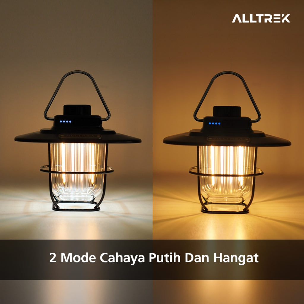 ALLTREK Hanging Lamp Vintage Camping HERITAGE Lampu Gantung LED Rechargeable