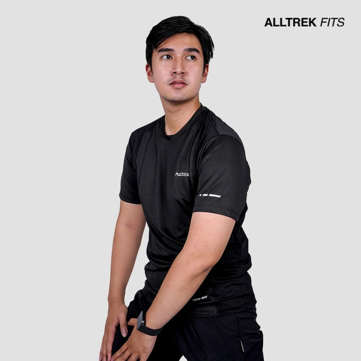 ALLTREK Baselayer Pendek Sport ZEON Kaos Dryfit Outdoor Running