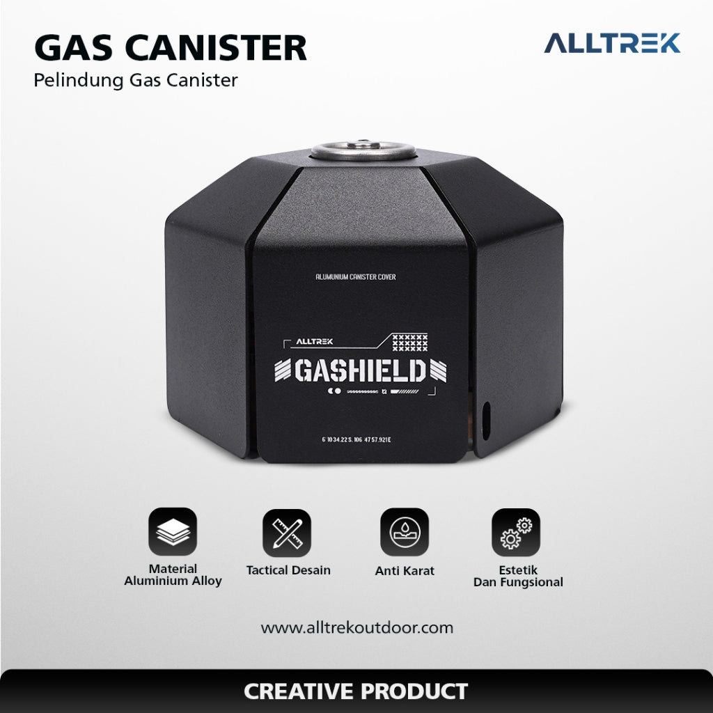 ALLTREK 230g Gas Cover Gashield Canister Cover