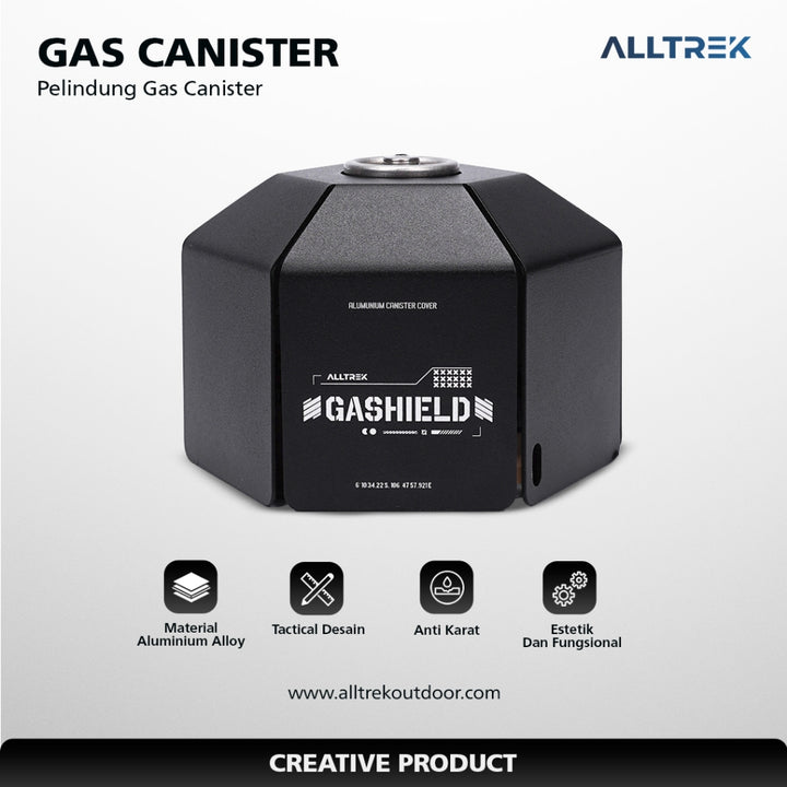 ALLTREK 230g Gas Cover Gashield Canister Cover