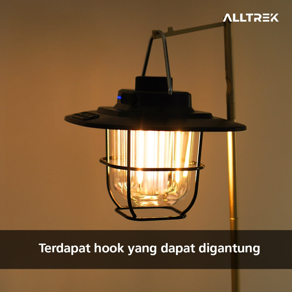 ALLTREK Hanging Lamp Vintage Camping HERITAGE Lampu Gantung LED Rechargeable