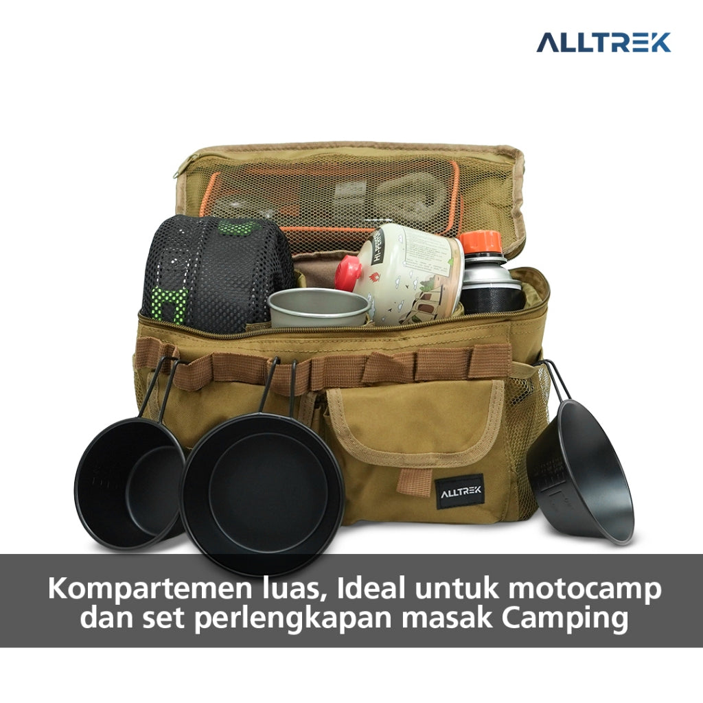 ALLTREK Storage Cookwear Tas Penyimpanan Alat Masak Camping
