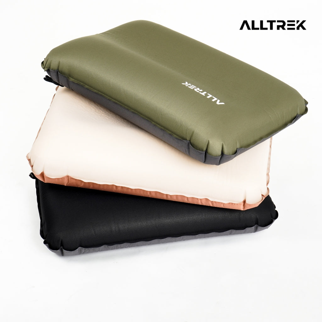 ALLTREK Bantal Tidur Angin AUTION Self Inflate Pillow Foam Portable