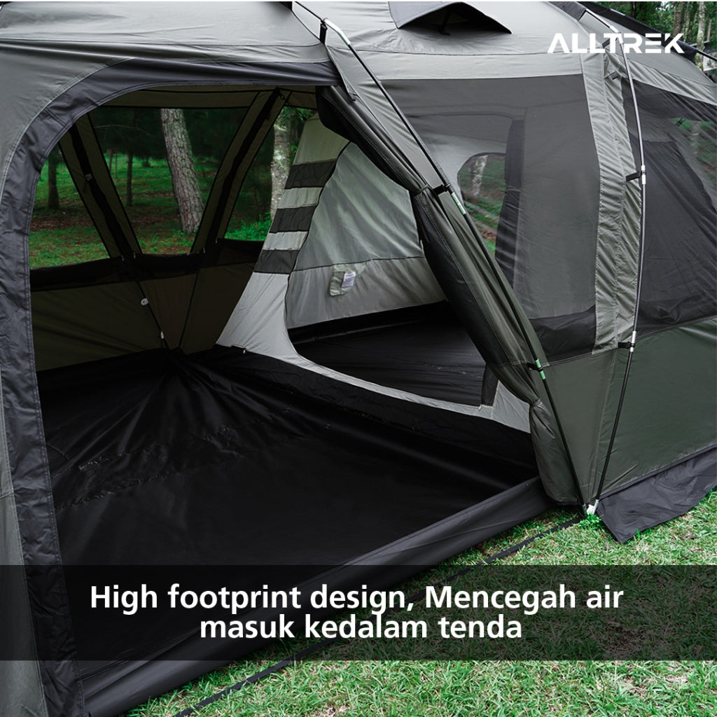 ALLTREK Tenda Camping HILGERS Tactical Tenda Camping Keluarga Double Layer
