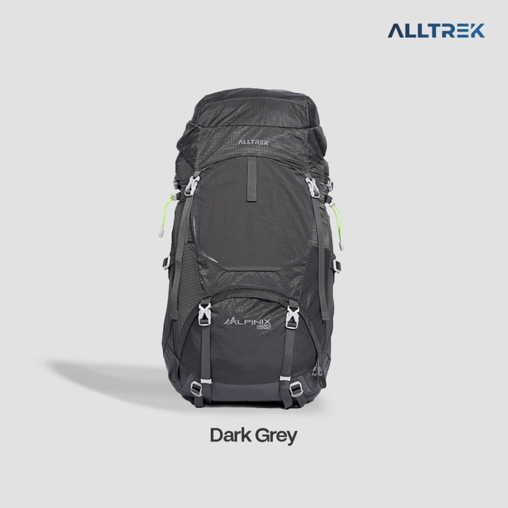 ALLTREK Tas Gunung ALPINIX 60+5L Hiking Carrier Ransel Anti Gravity