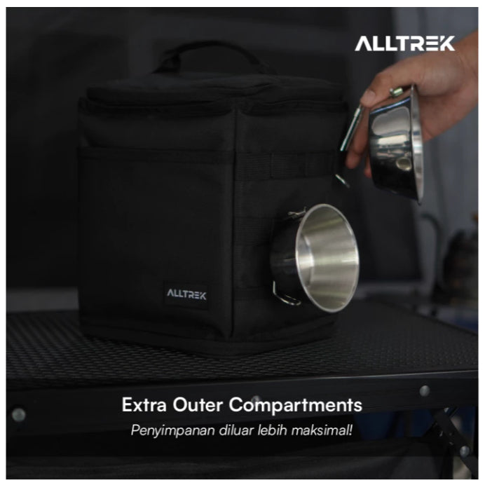 ALLTREK Tas Penyimpanan Gas Portable Storage Bag Camping Multifungsi