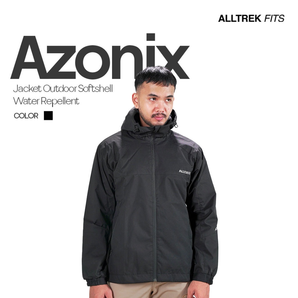 ALLTREK Jaket Outdoor AZONIX Softshell Jaket Water Repellent