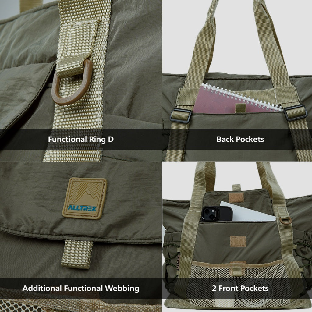 ALLTREK Tas Jinjing Ransel Punggung Sekolah NARUKA Women Travelling Totepack