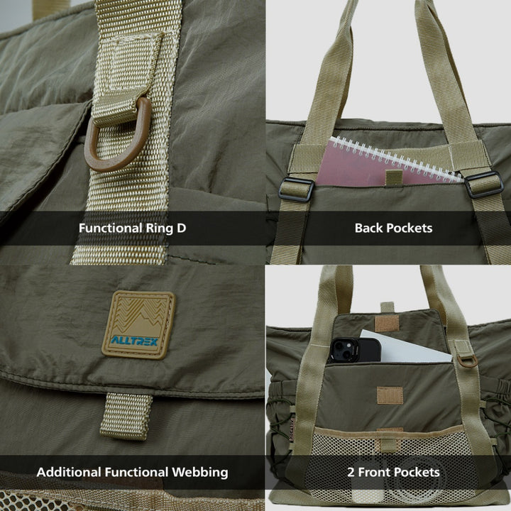 ALLTREK Tas Jinjing Ransel Punggung Sekolah NARUKA Women Travelling Totepack