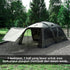 ALLTREK Tenda Camping HILGERS Tactical Tenda Camping Keluarga Double Layer