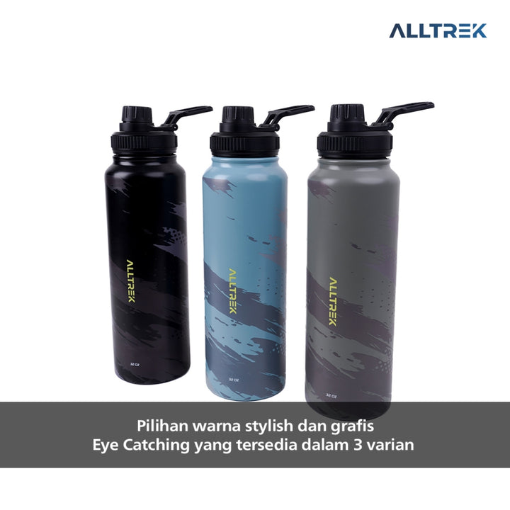 ALLTREK Water Bottle OSTRIX 1000ML Botol Minum Insulated Tumbler Stainless Steel