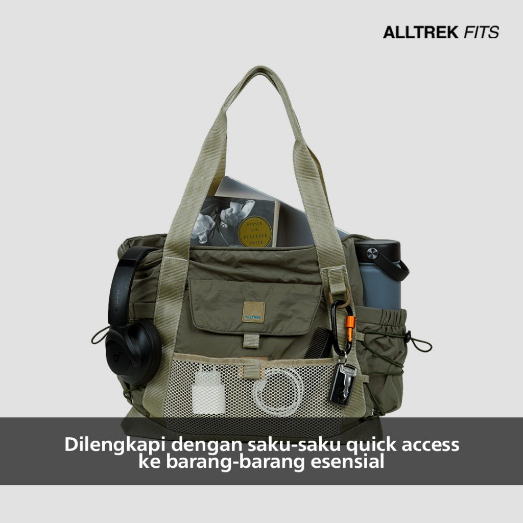 ALLTREK Tas Jinjing Ransel Punggung Sekolah NARUKA Women Travelling Totepack