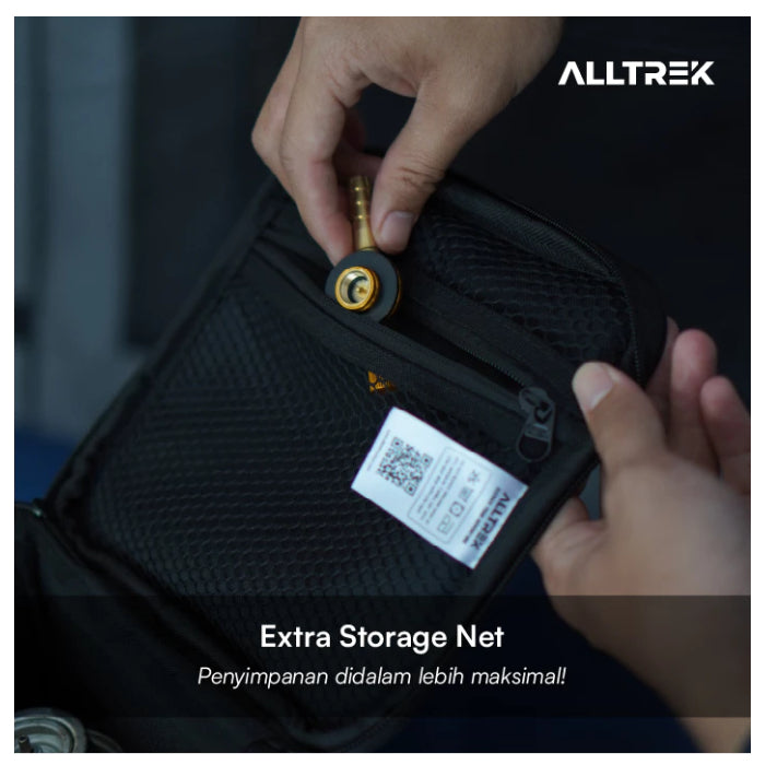 ALLTREK Tas Penyimpanan Gas Portable Storage Bag Camping Multifungsi