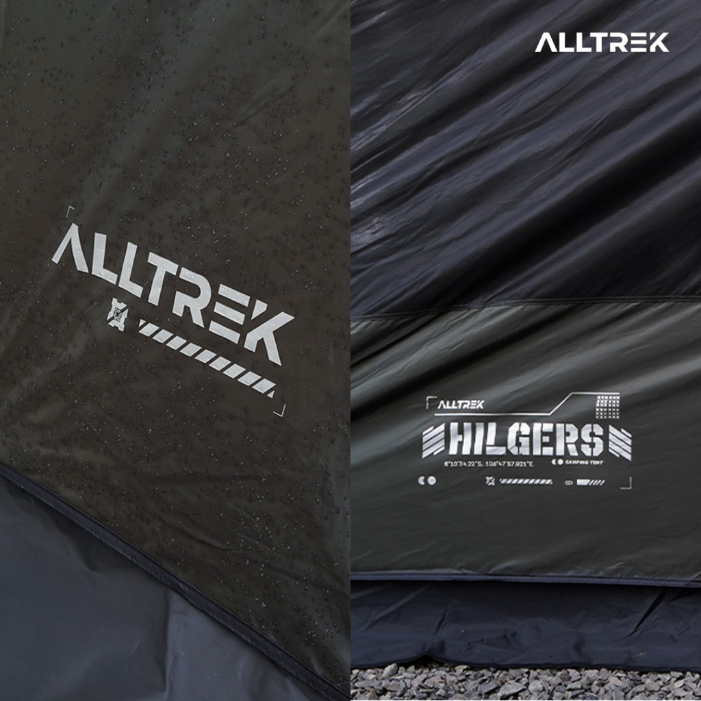 ALLTREK Tenda Camping HILGERS Tactical Tenda Camping Keluarga Double Layer