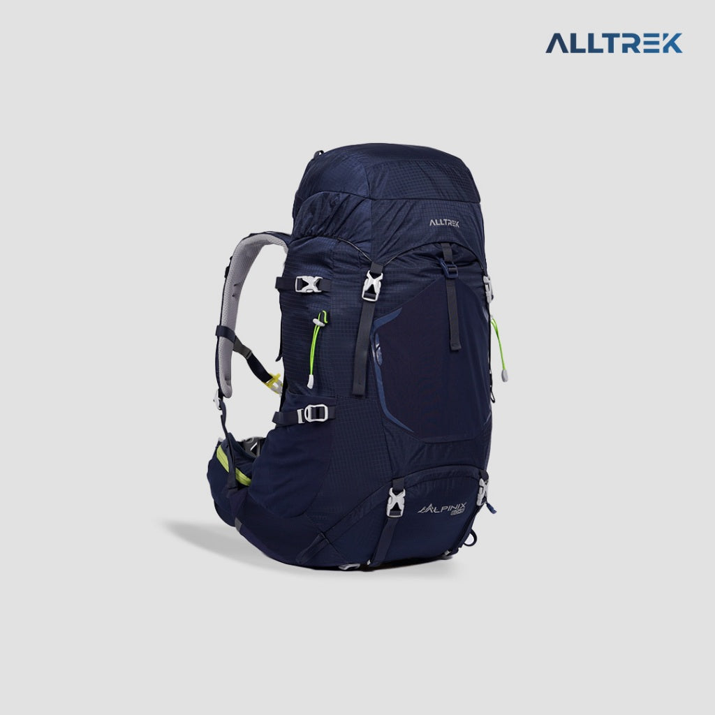 ALLTREK Tas Gunung ALPINIX 60+5L Hiking Carrier Ransel Anti Gravity