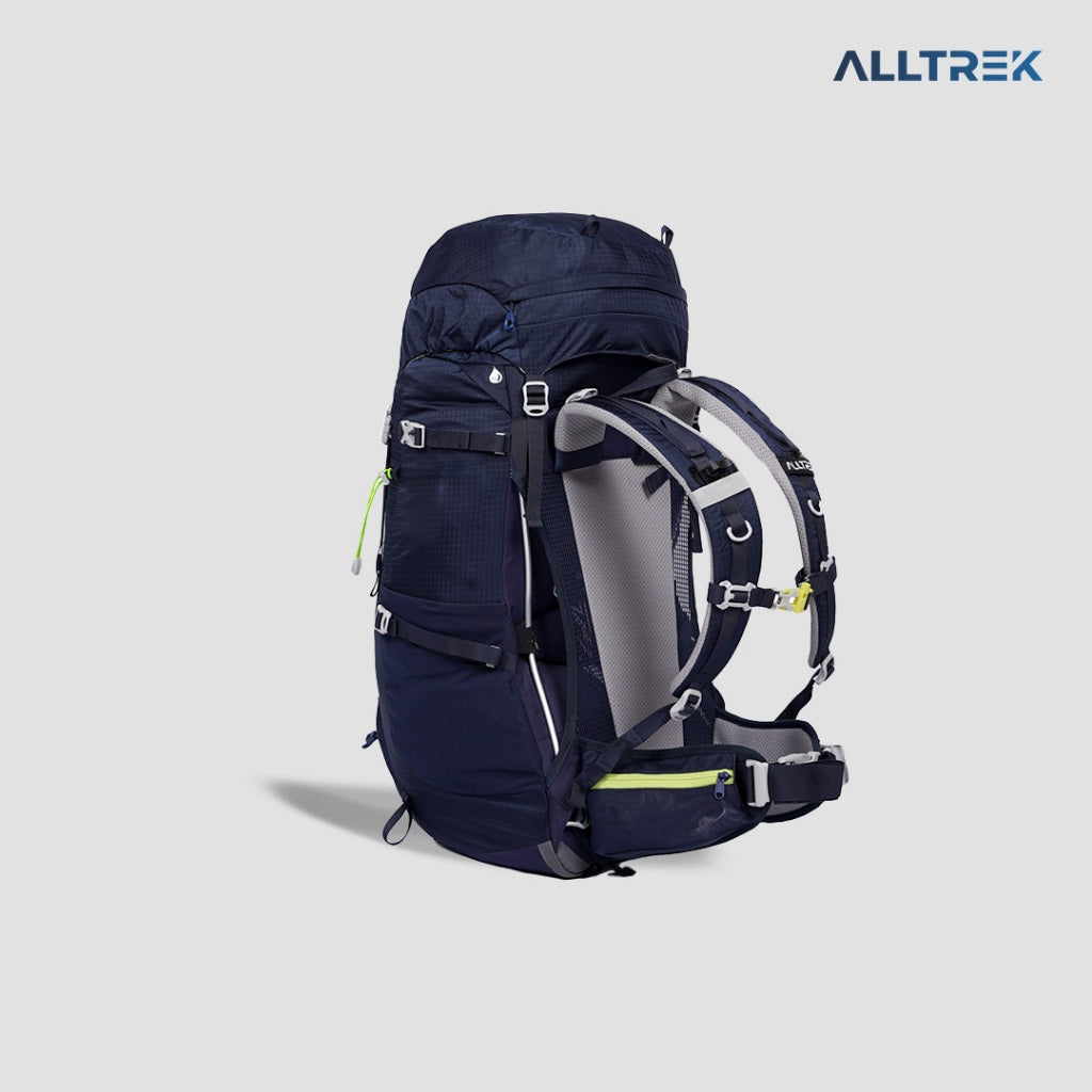ALLTREK Tas Gunung ALPINIX 60+5L Hiking Carrier Ransel Anti Gravity