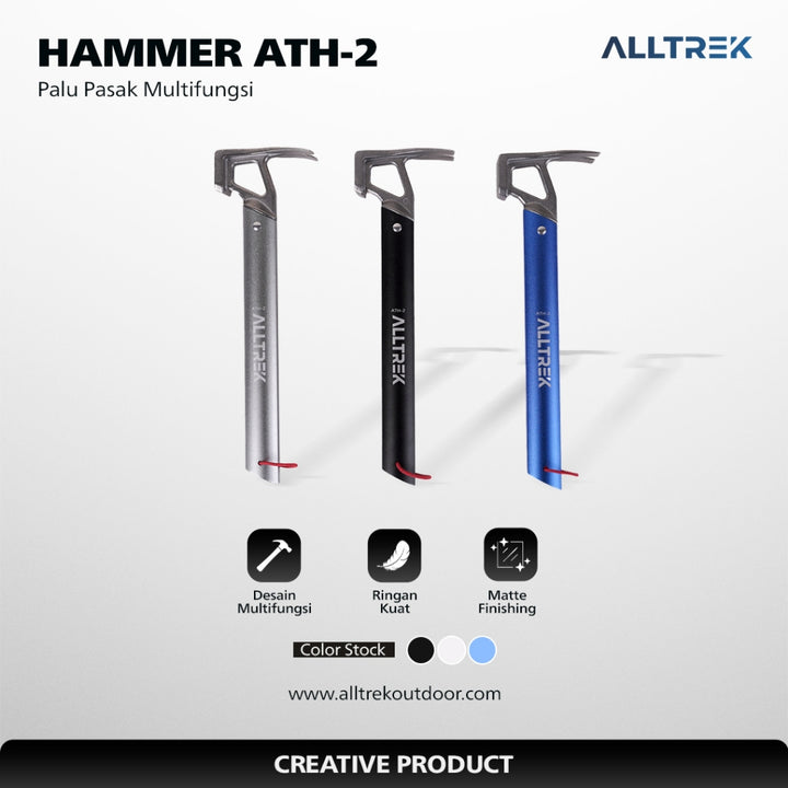ALLTREK Palu Pasak ATH-2 Outdoor Camping Alloy