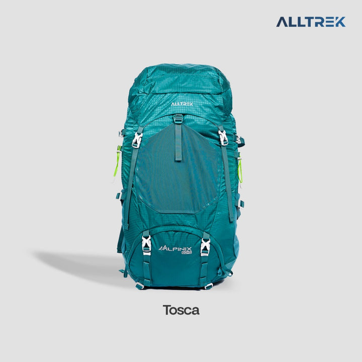 ALLTREK Tas Gunung ALPINIX 60+5L Hiking Carrier Ransel Anti Gravity