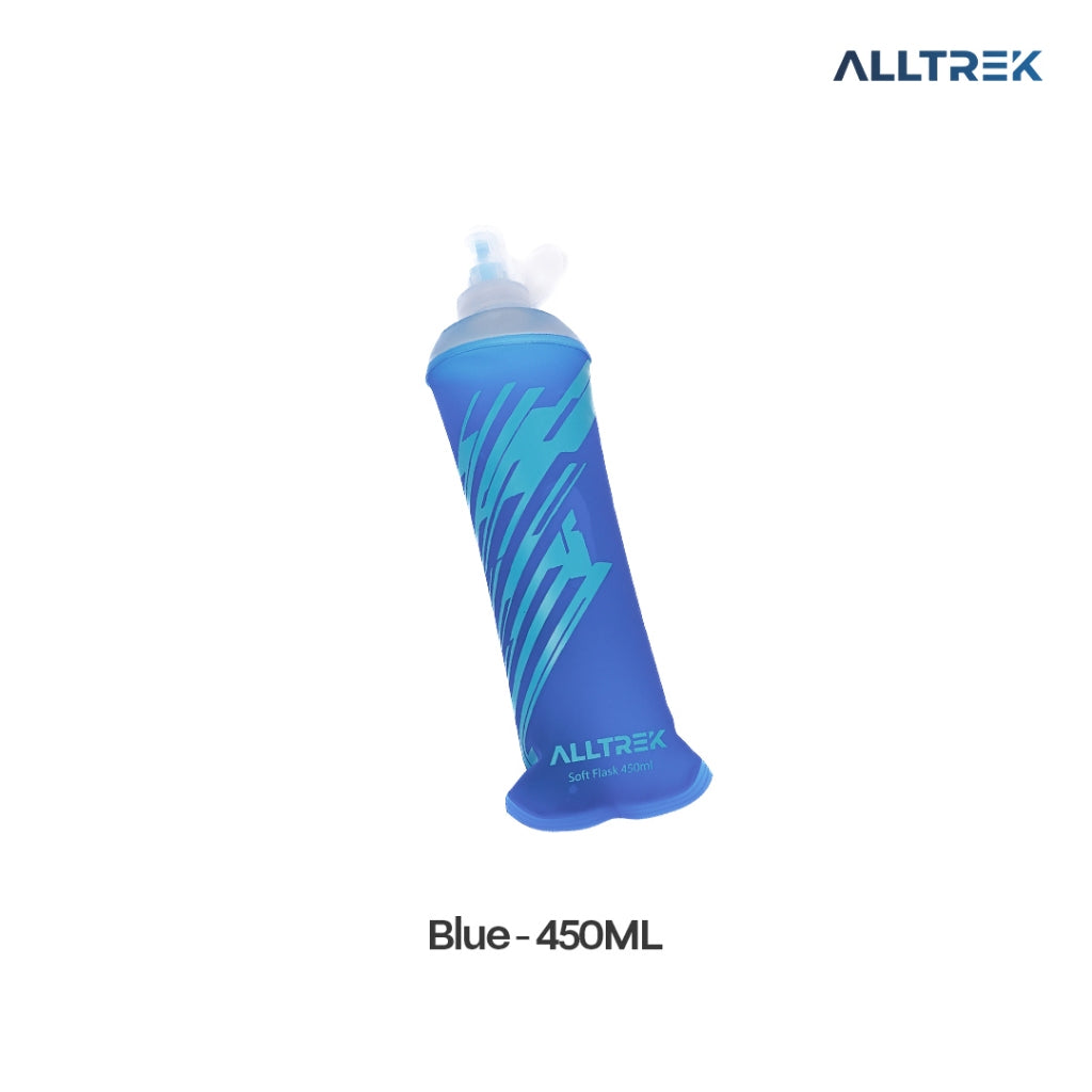 ALLTREK Foldable Soft Flask Botol Air Minum Lipat Sport Water Bottle BPA Free
