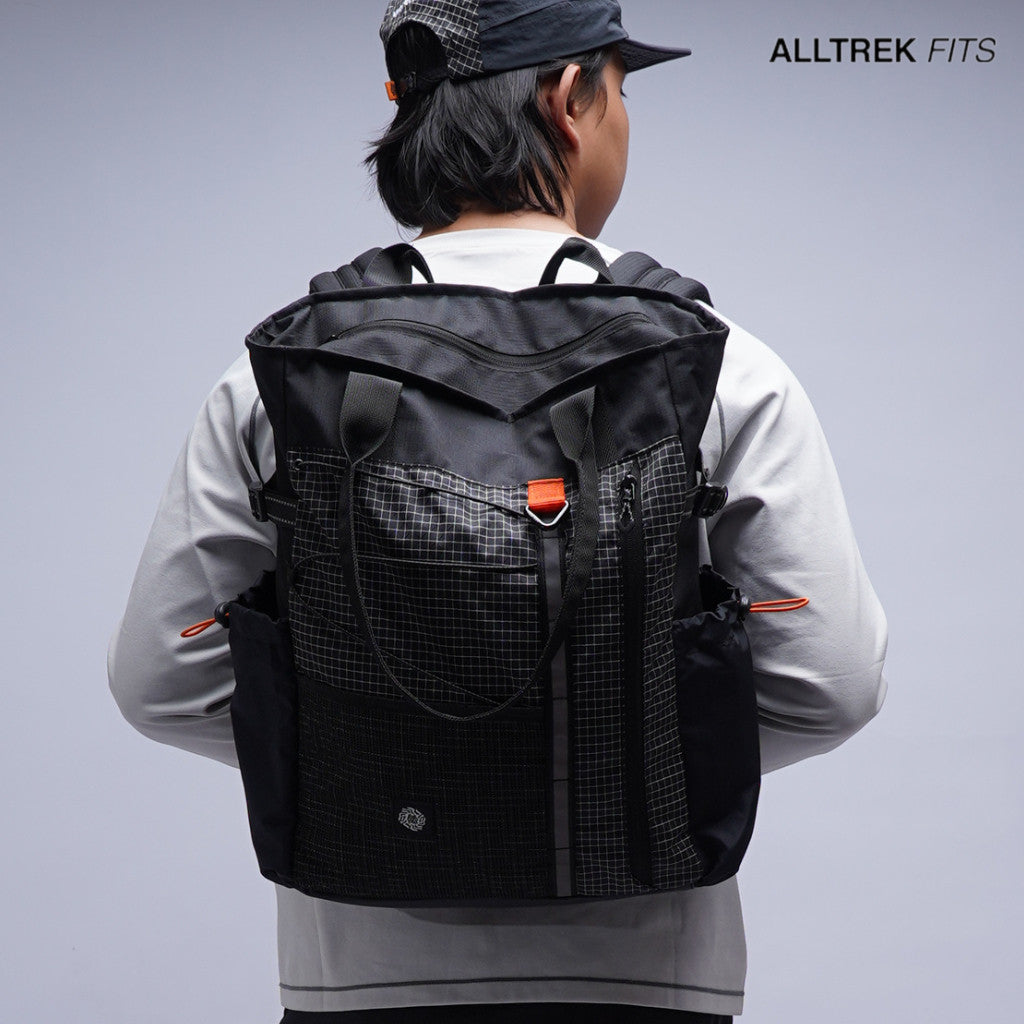 ALLTREK AEGIS Tas Ransel Laptop Totepack Backpack Totebag Tas Jinjing Pria Wanita Black