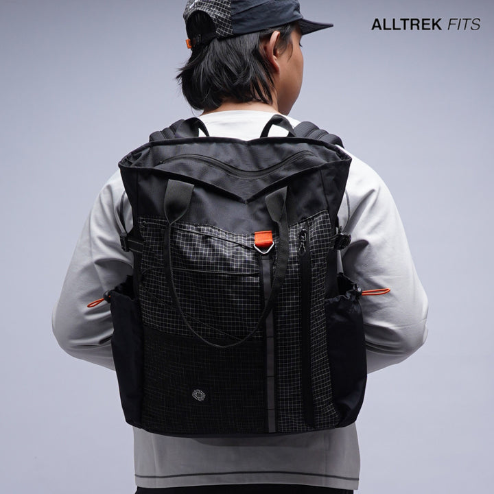 ALLTREK AEGIS Tas Ransel Laptop Totepack Backpack Totebag Tas Jinjing Pria Wanita Black