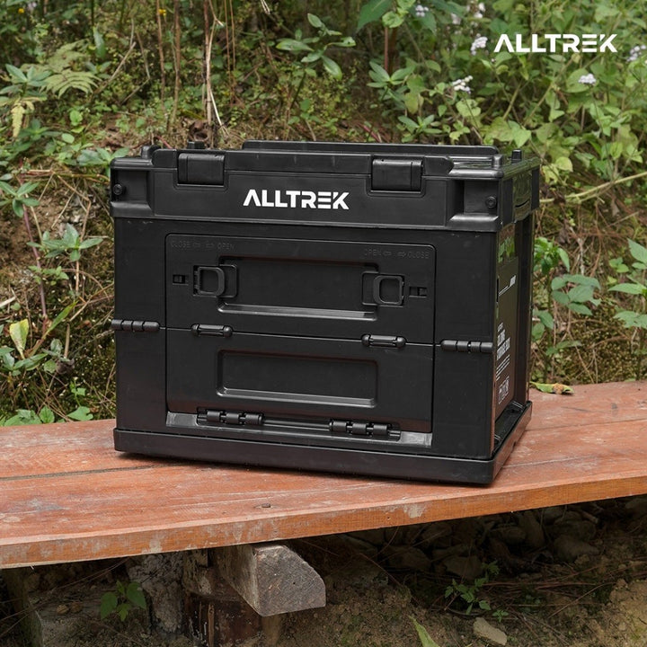 ALLTREK Storage Box 50L Folding Box Camping Outdoor Box Penyimpanan Lipat Serbaguna