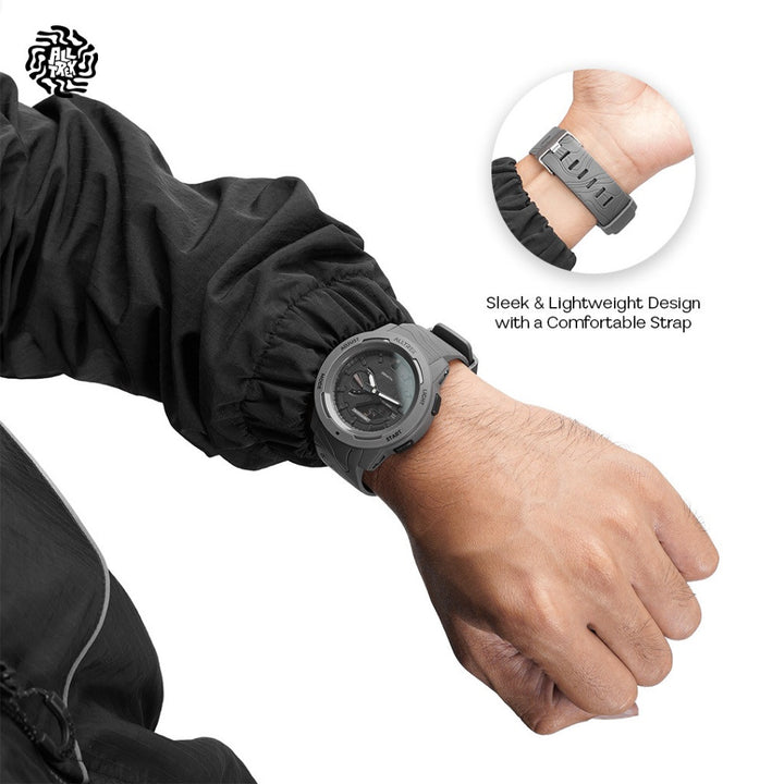 ALLTREK Jam Tangan Outdoor ZENITH Sport Watch Dual Display Jam Analog Digital Water Ressistant