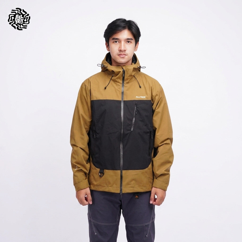 ALLTREK Jacket Hiking ORIZON Jaket Gunung Windbreaker Jaket Pria Wanita Water Repellent Two Tone DWR