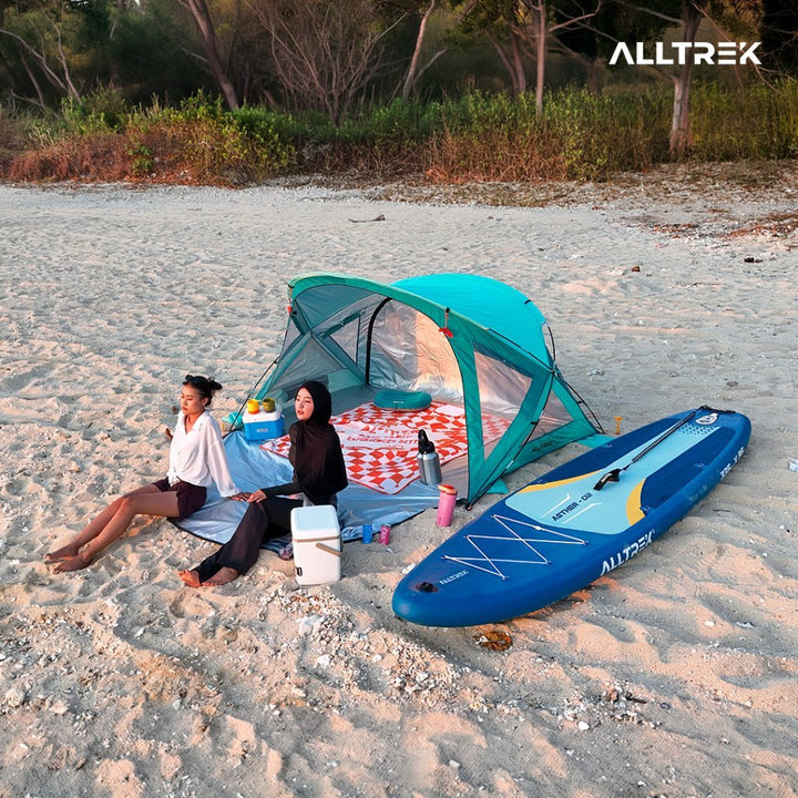 ALLTREK Beach Tent Tenda Pantai Outdoor Anti UV Lightweight Portable Quick Setup