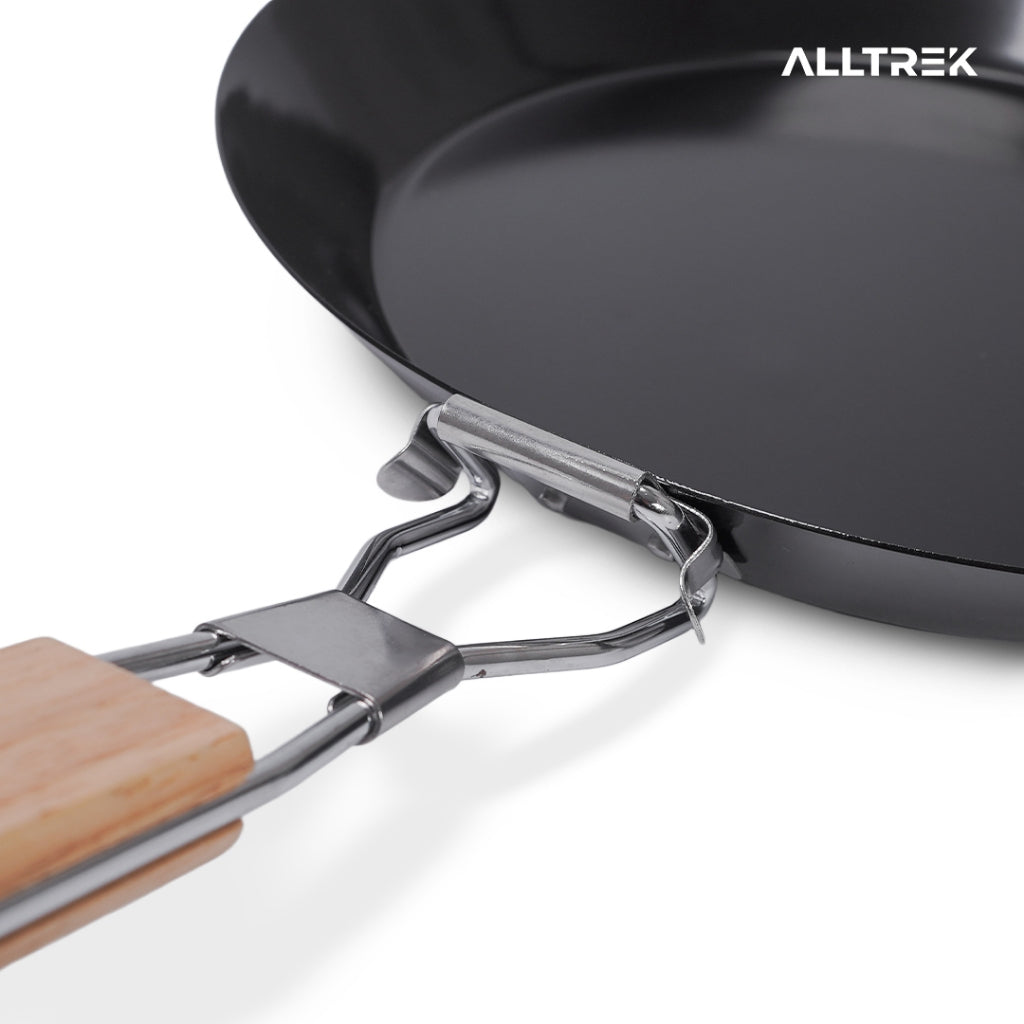 ALLTREK Foldable Fry Pan LIVIK Penggorengan Lipat Camping Outdoor