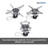 ALLTREK Kompor Portable Lipat Mini Detachable 3300 Watt Ultralight Folding Stove
