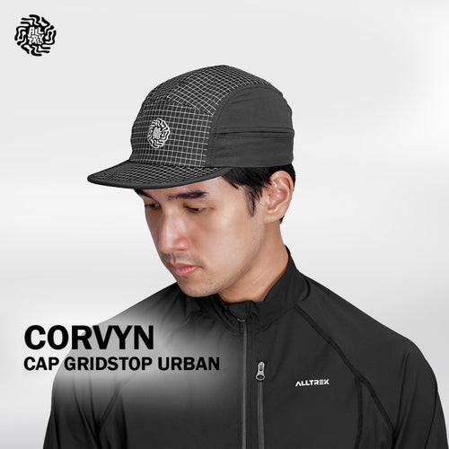 ALLTREK Topi Outdoor CORVYN Urban Cap Topi Hiking Quick Dry Adustable Unisex