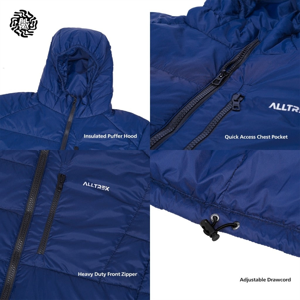 ALLTREK Puffer Jacket CLOUDY Jaket Gelembung Dacron Windproof