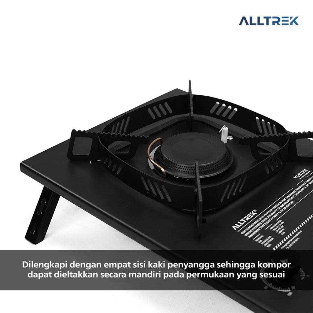 ALLTREK Kompor Camping VESTER IGT Desktop Stove Portable